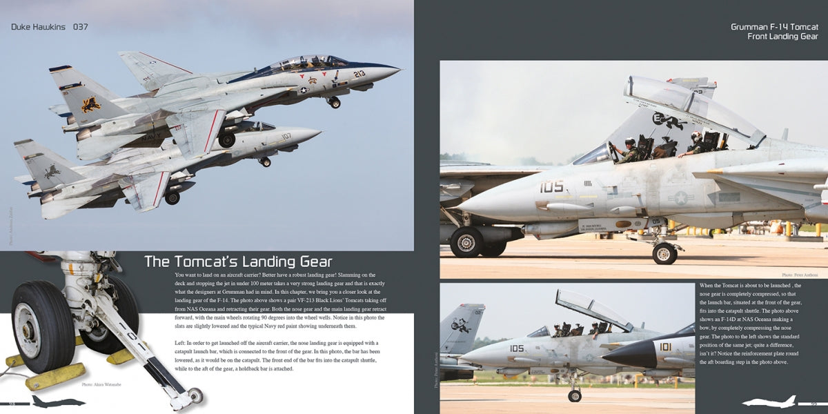 HMH Publications DH-037 Grumman F-14 Tomcat - Aircraft in Detail 037 (English Version) – zdjęcie 5