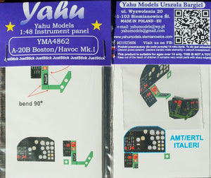 Yahu YMA4862 A-20B Boston / Havoc I Italeri 1/48