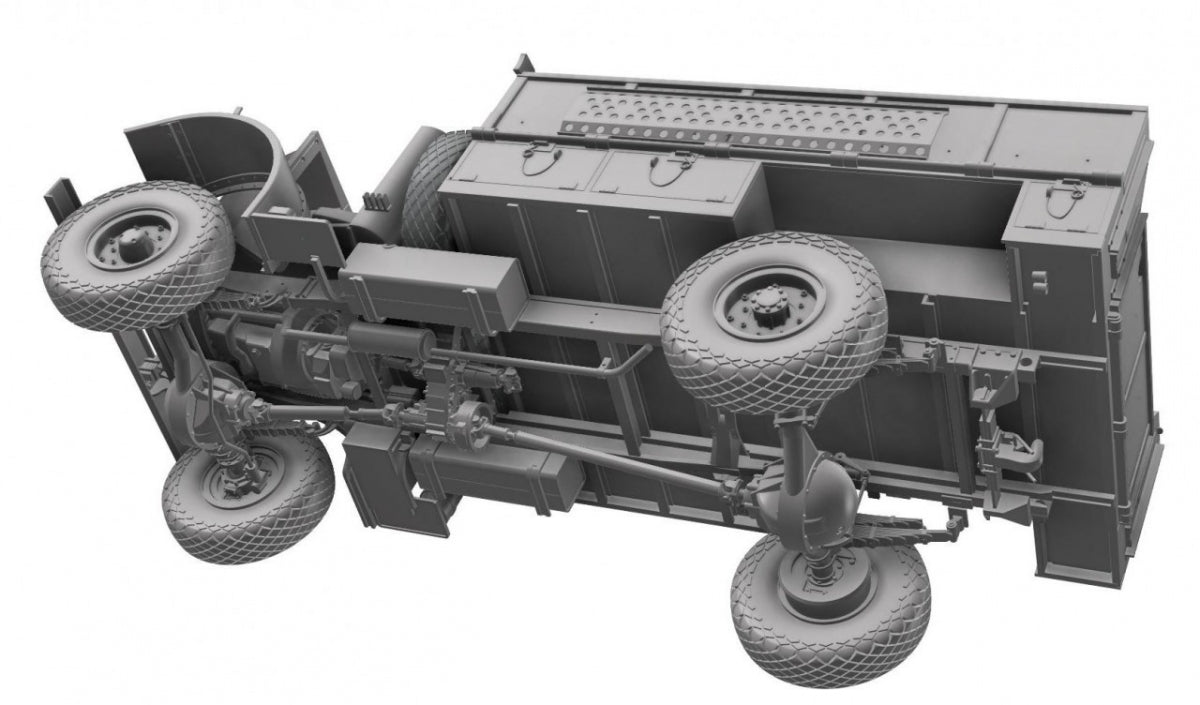 Thunder Model 35310 LRDG F30 Patrol Truck with Offset Rear Bed 1/35 – zdjęcie 6