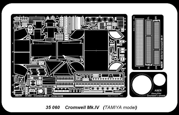 Aber 35060 Cromwell Mk.IV (TAM) 1/35 – zdjęcie 4