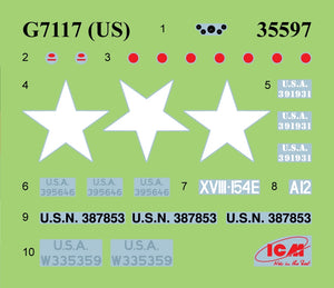 ICM DS3528 WWII US military vehicles 1/35 – zdjęcie 19