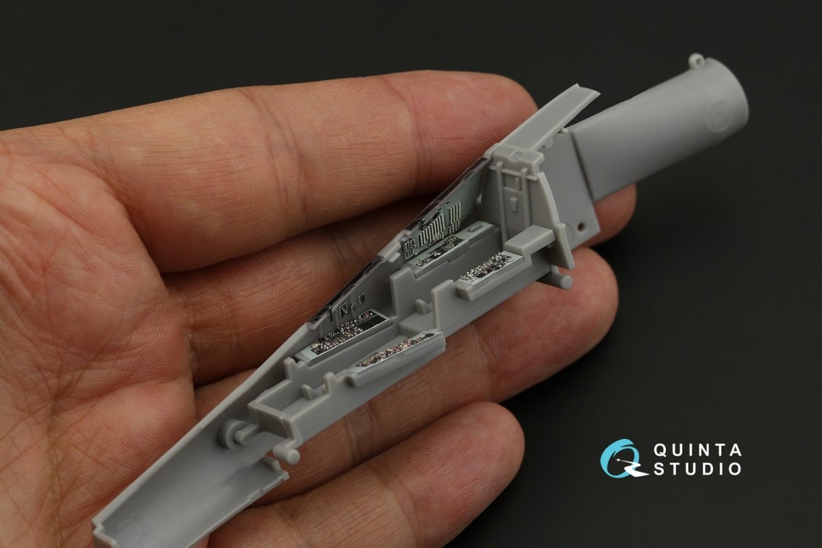 Quinta Studio QD72065 F-4EJ KAI 3D-Printed &amp;amp; coloured Interior on decal paper (FineMolds) 1/72 – zdjęcie 9