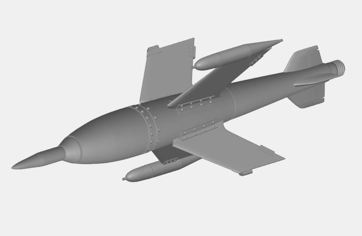 Yamamoto YMP4802 RUHRSTAHL X-4 LATE VERSION 1/48