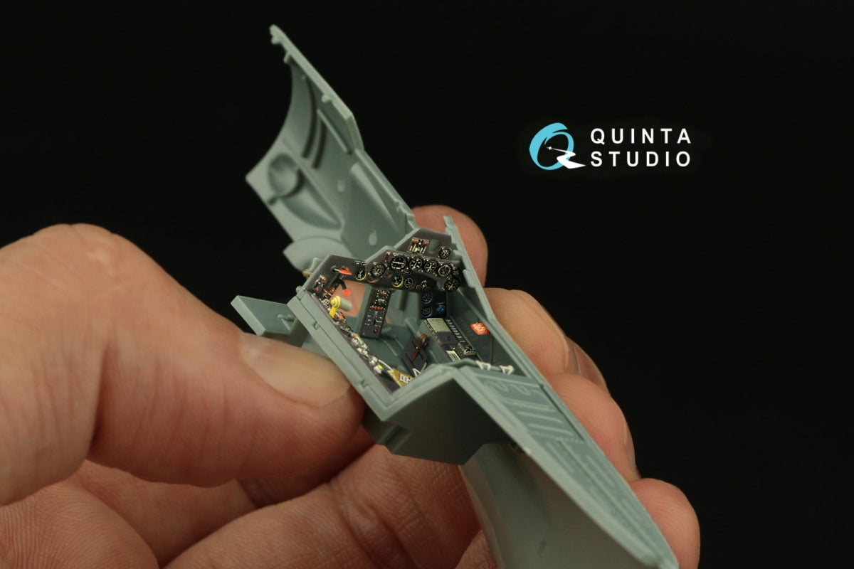 Quinta Studio QD48315 Fw 190A-5/6 3D-Printed &amp;amp; coloured Interior on decal paper (Eduard) 1/48 – zdjęcie 8