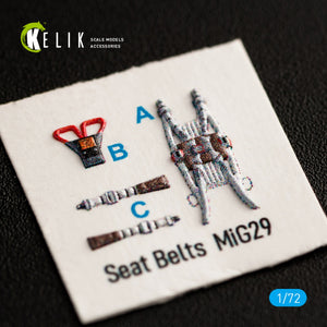 KELIK K72043 MIG-29 FULCRUM-A 9-12 INTERIOR 3D DECALS FOR GWH KIT 1/72 – image 6