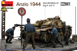 MiniArt 36072 Anzio 1944. Field Repairing of Stug III. Ausf. G. BIG SET 1/35 – zdjęcie 7