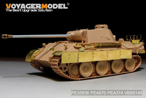 Voyager Model PE35936 WWII German Panther D w/&amp;quot;Stadtgas&amp;quot; Fuel Tanks Basic For MENG TS-038 1/35 – zdjęcie 3