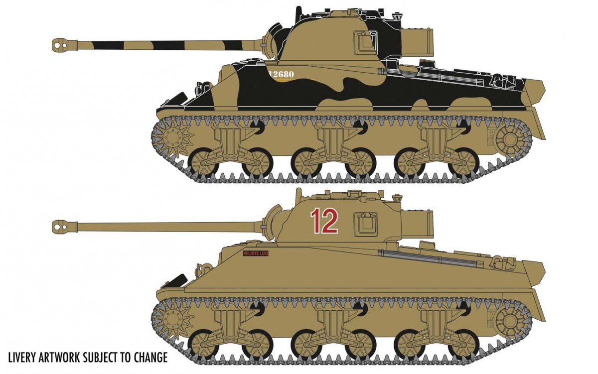Airfix 02341 Sherman Firefly Vc 1/72 – zdjęcie 3