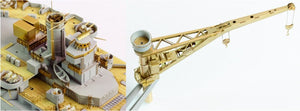 Pontos 35023FB USS BB-34 New York 1944 Detail-up set (w/Teak Blue Deck, Barrels, Resin, PE) – image 21