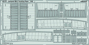 Eduard 48977 Tempest Mk. V landing flaps 1/48 EDUARD