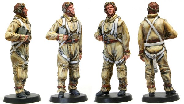 ToRo Model 32F02 Wrzesień 1939 - Pilot w Kombinezonie Drelichowym / September 1939 - Polish Fighter Pilot in denim flying-suit 1/32 – zdjęcie 3