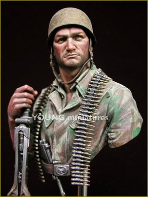 Young Miniatures YM1844 German Fallschirmjager Monte Cassino 1944 1/10 – zdjęcie 2