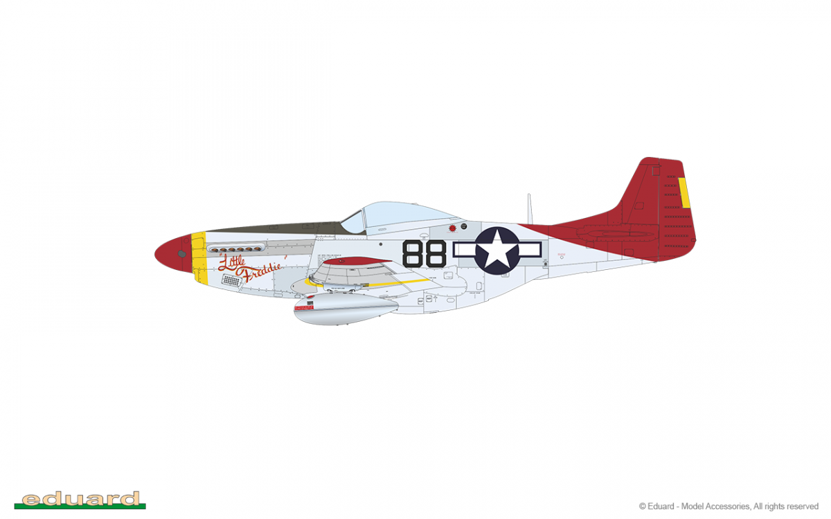 Eduard 11159 RED TAILS &amp;amp; Co. DUAL COMBO 1/48 – image 25