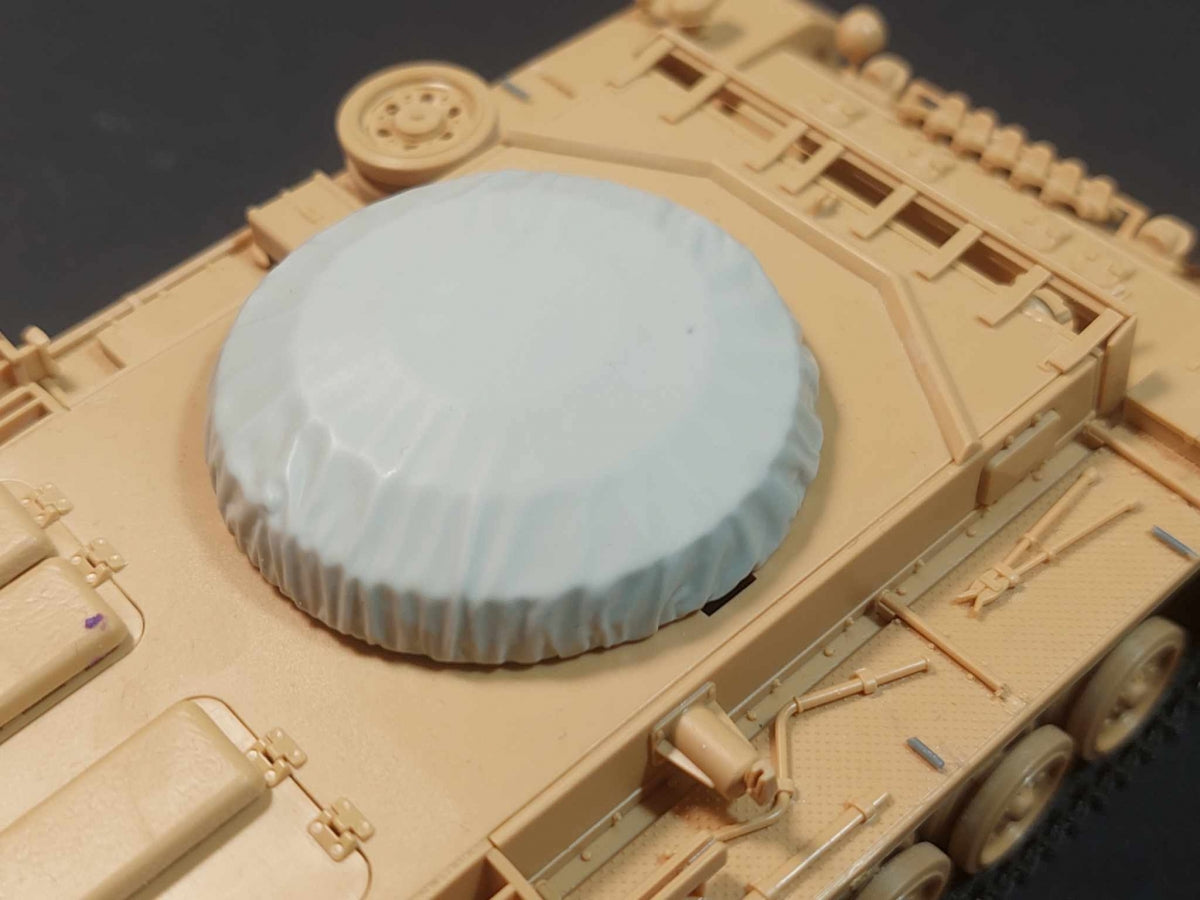 Panzer Art RE35-773 PzIII Munitionpanzer canvas dome 1/35 – Bild 2