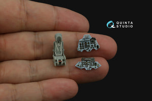 Quinta Studio QD+72180 Su-33 3D-Printed &amp;amp; coloured Interior on decal paper (Trumpeter) (with 3D-printed resin part) 1/72 – zdjęcie 7