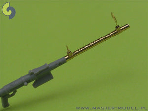 Master AM-32-013 German aircraft machine gun MG 15 - turned barrels and etched sights (2pcs) 1/32 – zdjęcie 2