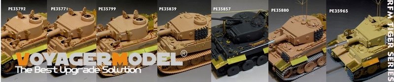 Voyager Model PE35965 WWII German Tiger I Late Production For RFM 5015 1/35 – zdjęcie 18