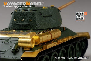 Voyager Model PE35770 WWII Russian T-34/85 Fenders (For ACADMY 13290) 1/35 – zdjęcie 3