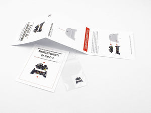 Red Fox Studio QS-48006 Messerschmitt Bf-109 C3 1/48 – zdjęcie 3