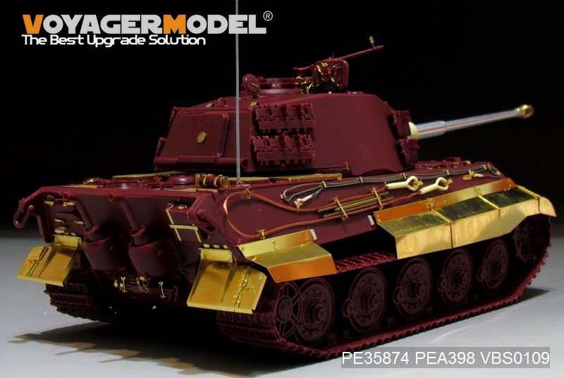 Voyager Model PE35874 WWII German King Tiger (Hensehel Turret) for MENG 1/35 – zdjęcie 4