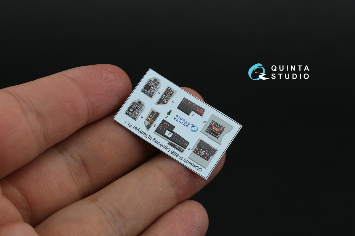 Quinta Studio QD48440 F-35B 3D-Printed &amp;amp; coloured Interior on decal paper (Tamiya) 1/48 – zdjęcie 8