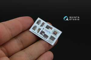 Quinta Studio QD48440 F-35B 3D-Printed &amp;amp; coloured Interior on decal paper (Tamiya) 1/48 – zdjęcie 8