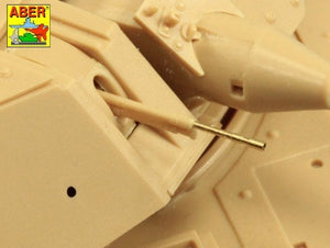 Aber 35L-292 Barrel Set: 25mm M242 Bushmaster Late Fluted and 7.62mm M240 for M2A3 Bradley or LAV 25 1/35 – image 10