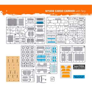 AK Interactive AK35031 M1008 TROOP CARRIER WITH TARP 1/35 – zdjęcie 9