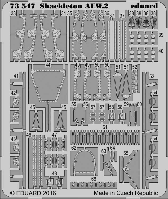 Eduard 73547 Shackleton AEW.2 REVELL 1/72 – zdjęcie 2