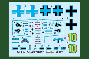 Hobby Boss 81721 Focke-Wulf FW190D-13 – zdjęcie 4