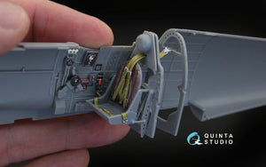 Quinta Studio QD32030 Spitfire Mk.V 3D-Printed &amp;amp; coloured Interior on decal paper (for Hobbyboss kit) 1/32 – zdjęcie 6