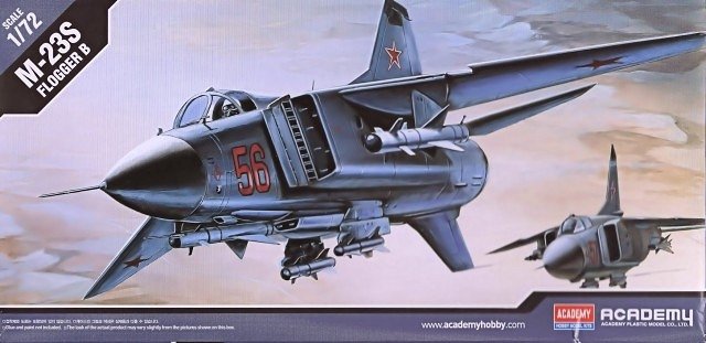 Academy 12445 MIG-23S Flogger 1/72