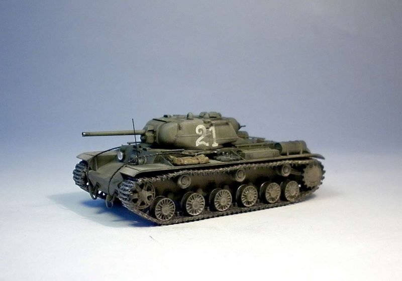 PST 72025 KV-1S Heavy Tank 1/72 – zdjęcie 9