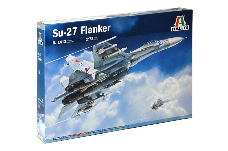 Italeri 1413 SU-27 FLANKER 1/72