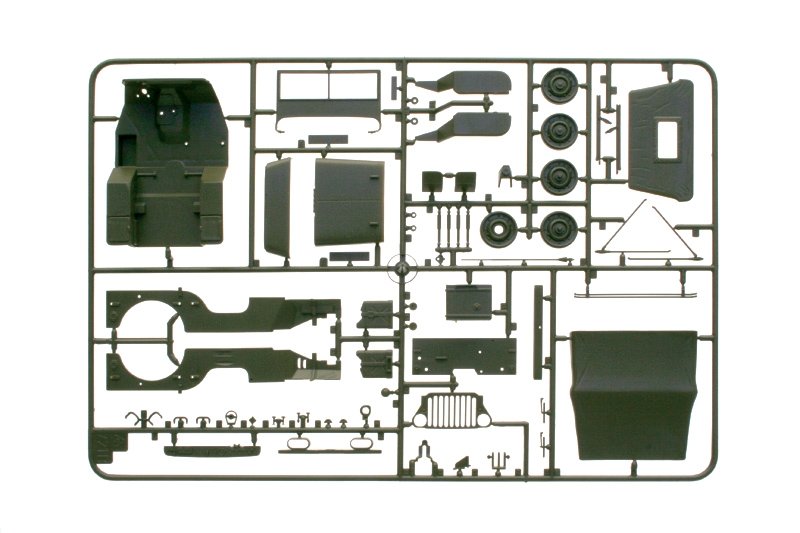 Italeri 3635 Willys Jeep MB 80th Anniversary 1941-2021 1/24 – zdjęcie 7