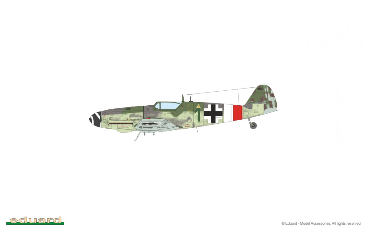 Eduard R0022 Bf 109G-10 and G-14/ AS DUAL COMBO 1/72 – zdjęcie 31