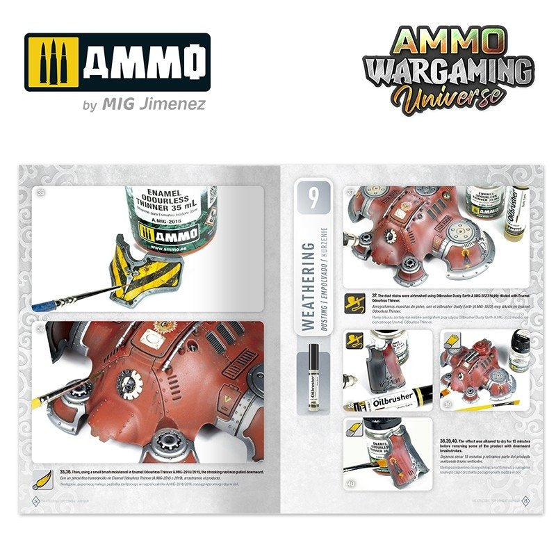 AMMO of Mig Jimenez 7922 AMMO WARGAMING UNIVERSE 03 - Weathering Combat Armour – zdjęcie 6