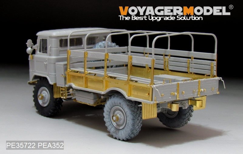 Maquette Voyager PE35722 GAZ-66 Cargo Track russe moderne (pour TRUMPETER 01016) 1/35 – image 3