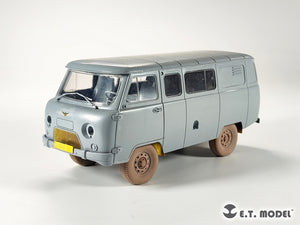 E.T. Model P35-115 Russian UAZ 3909 Military Van Sagged wheels For ZVEZDA 3644 1/35 – zdjęcie 5