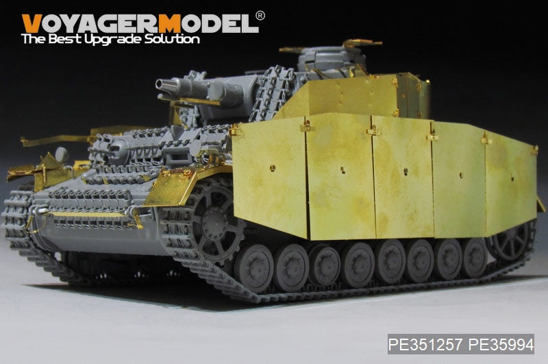 Voyager Model PE351257 WWII German Pz.Kpfw.IV Ausf.F1 LateProduction Basic For DRAGON 6957 1/35 – zdjęcie 12