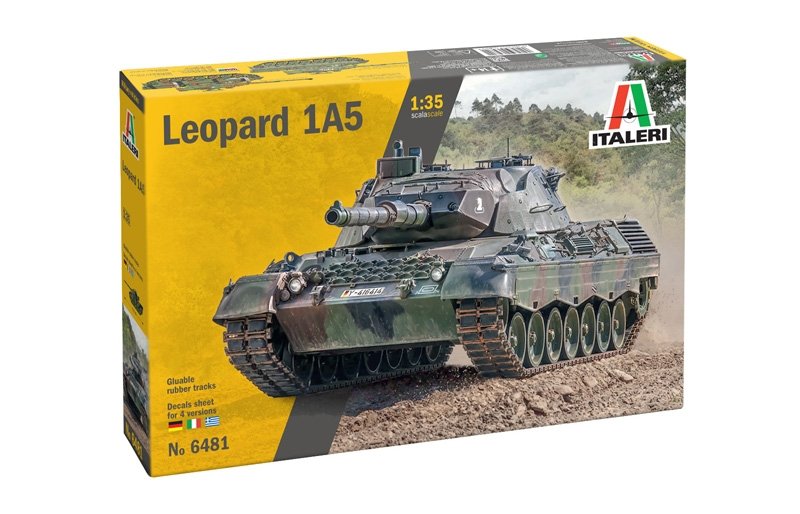 Italeri 6481 LEOPARD 1 A5 1/35 – image 2
