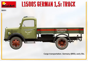 MiniArt 38051 L1500S GERMAN 1,5T TRUCK 1/35 – zdjęcie 2