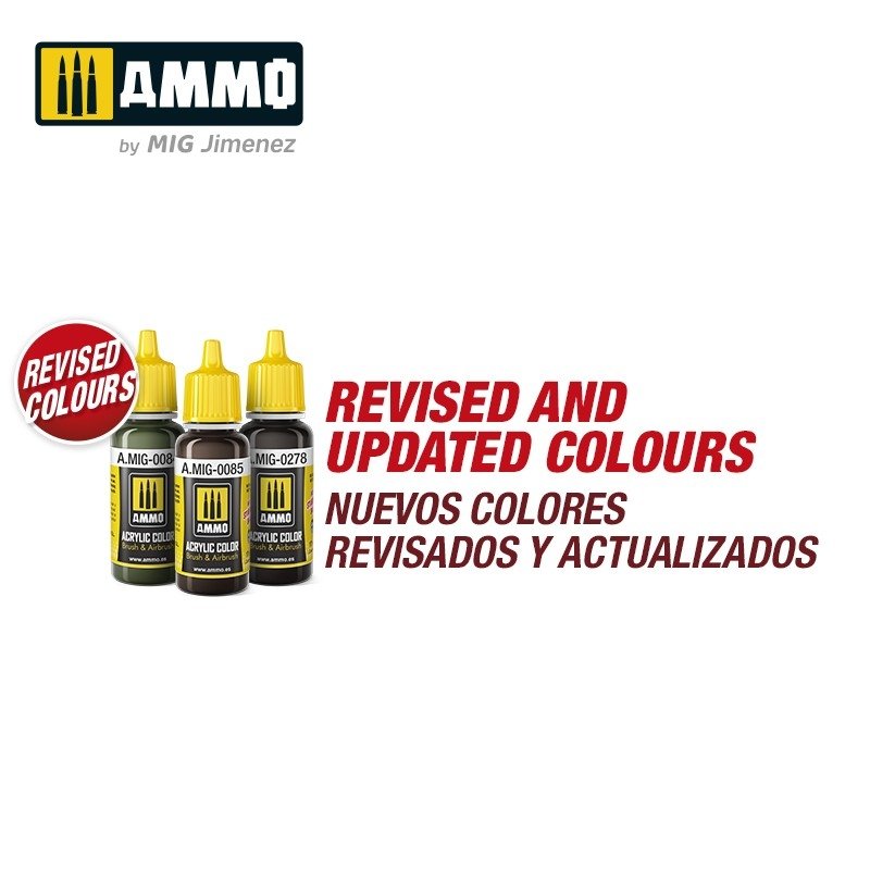 AMMO of Mig Jimenez 7188 NATO Colors Set 3x17ml – image 2