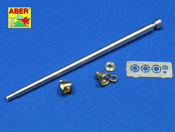 Aber 35L-047N German 75mm barrel for Kwk 40 L/48 with middle model muzzle brake for Pz.Kpfw. IV, Ausf.H late - Ausf.J early 1/35