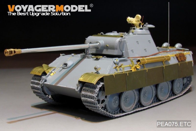 Voyager Model PEA075 Side Skirts for Panther G/F Jagdpanzer Smart Kit (For ALL) 1/35 – zdjęcie 4