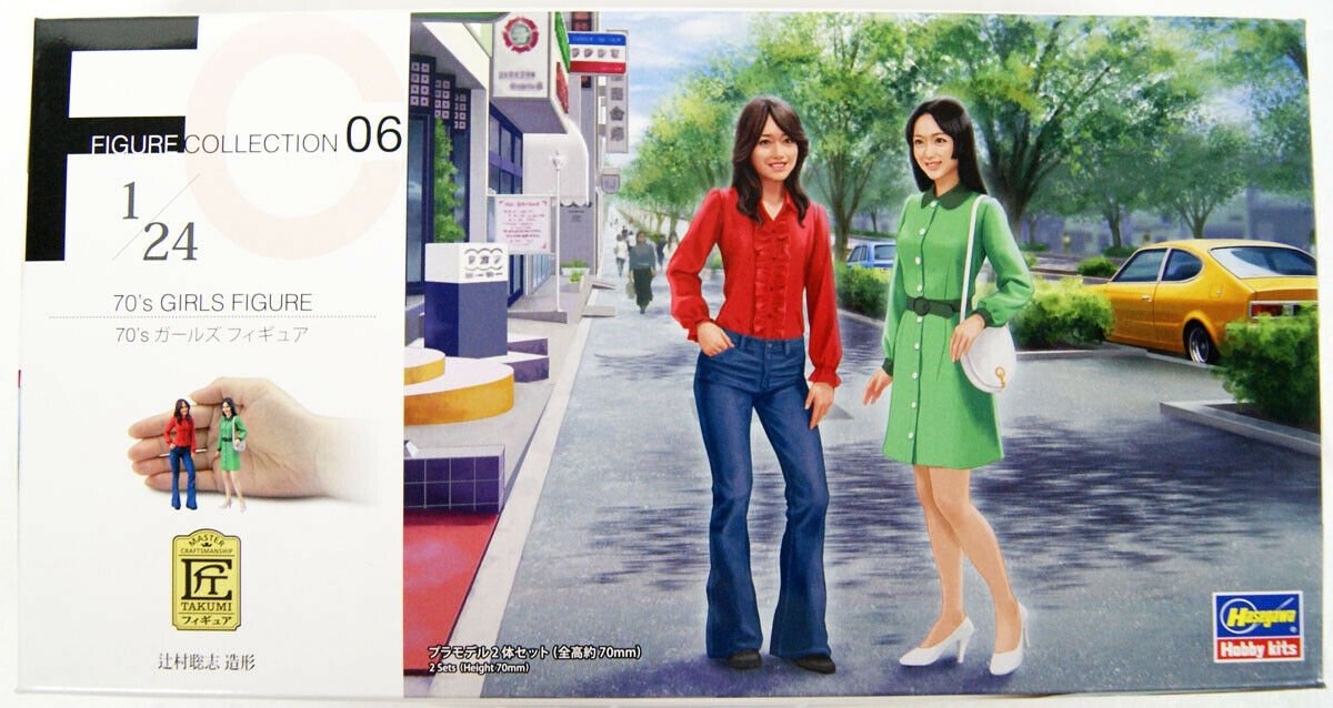 Hasegawa FC06 (29106) 70's Girls Figure 1/24
