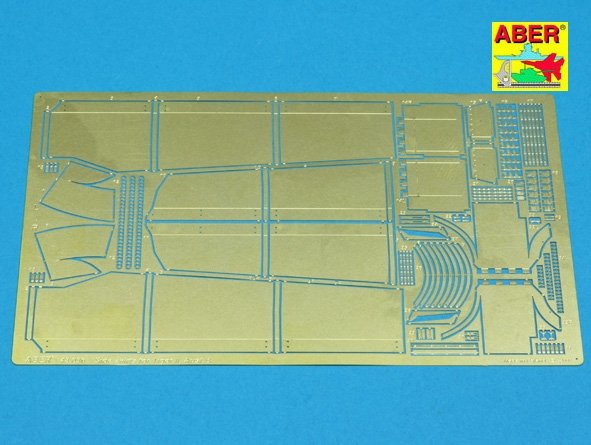 Aber 48036 Pz.Kpfw.VI, Ausf.B TIGER II fenders and side skirts Tamiya 1/48 – image 2