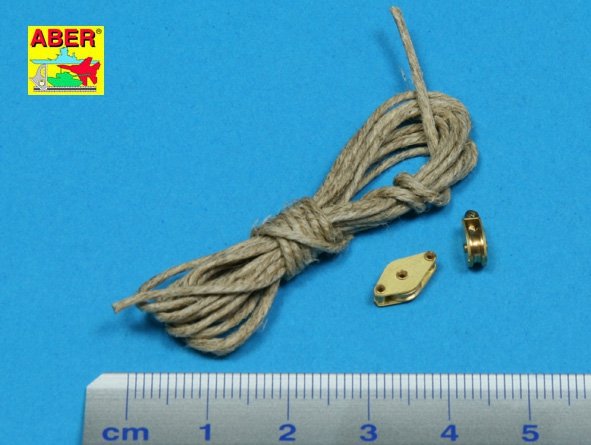 Aber R-08N All-purpose single Pulley x2 pcs 1/35 – zdjęcie 2