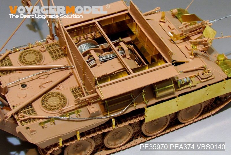 Voyager Model PE35970 WWII German Bergepanther Ausf.A (Late type,Panther G tool holders) Basic For MENG SS-015 1/35 – image 12