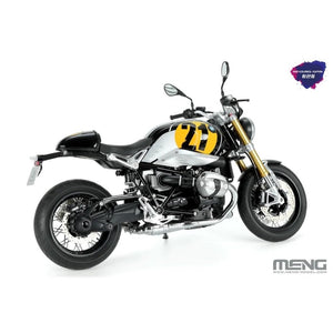 Meng Model MT-003u BMW R nineT Option 719 Black Storm Metallic Vintage Pre-colored Edition 1/9 – image 2